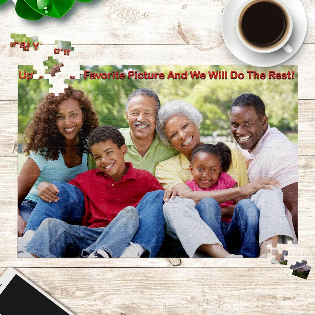 Custom and Personalized Premium 252 Piece Jigsaw PuzzleCustomly Gifts