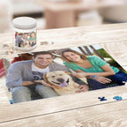 Custom and Personalized Premium 252 Piece Jigsaw PuzzleCustomly Gifts