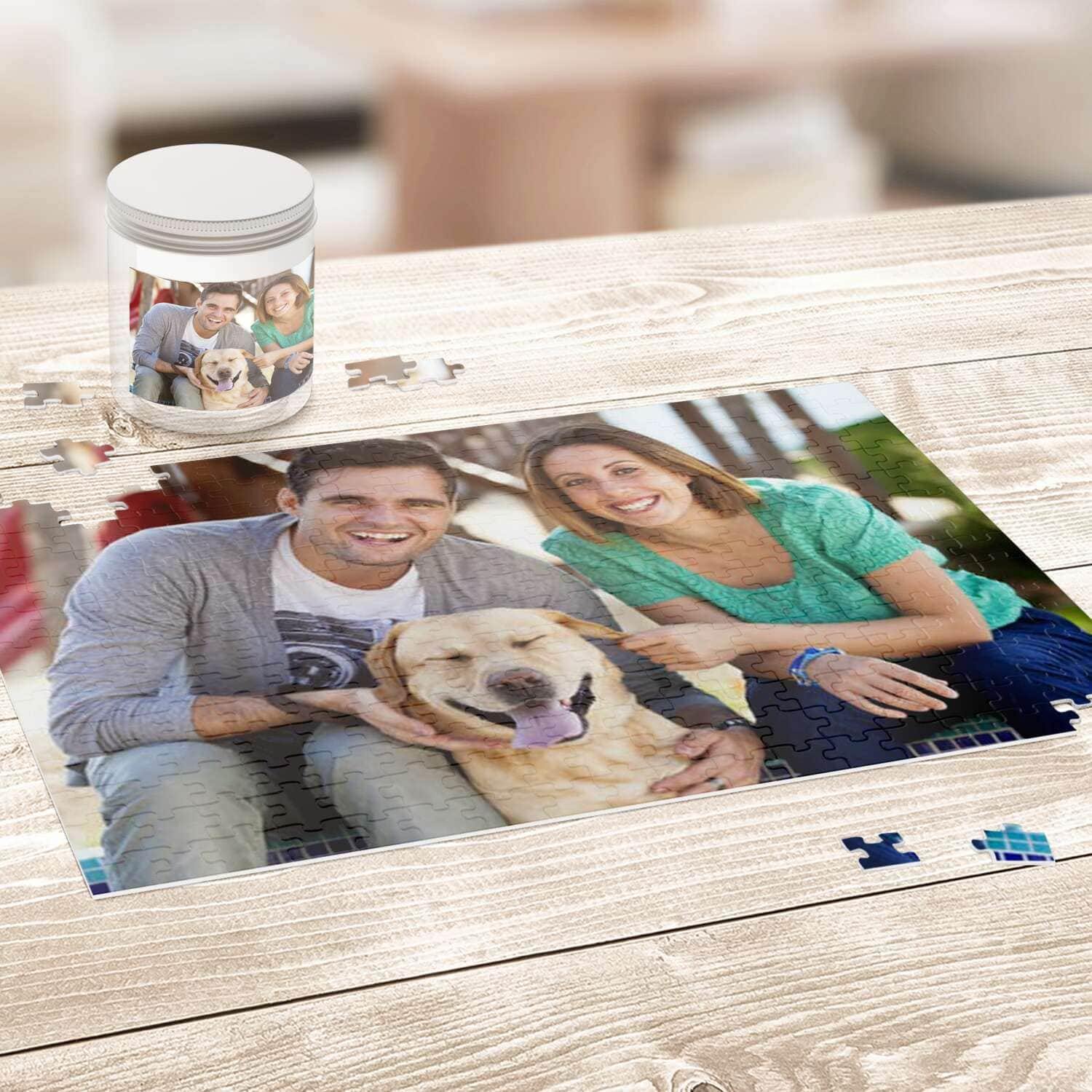 Custom and Personalized Premium 252 Piece Jigsaw PuzzleCustomly Gifts