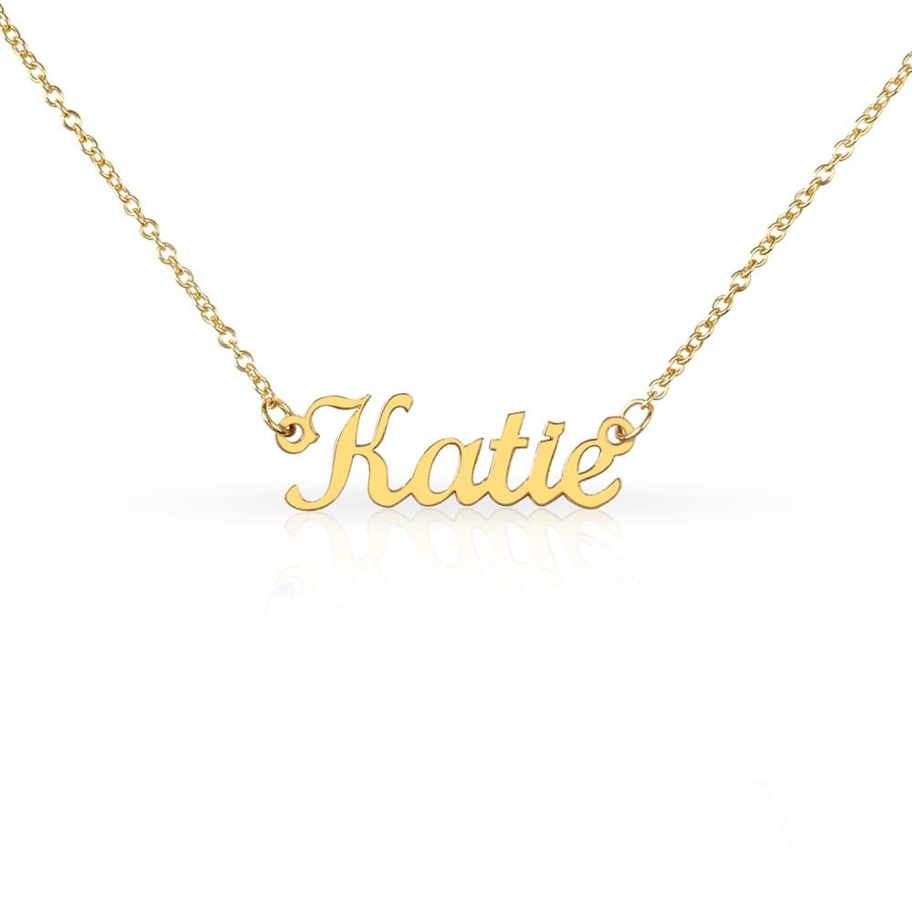 Custom Name Necklace (No Message Card)Customly Gifts
