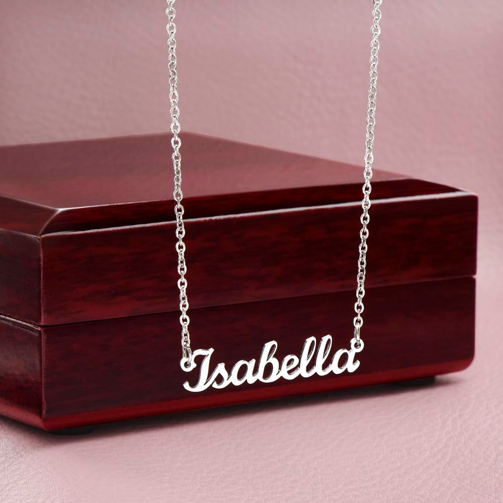 Custom Name Necklace (No Message Card)Customly Gifts