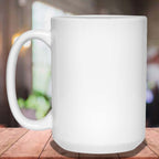 Daisies and Picture Frames Personalized Photo Coffee MugCustomly Gifts