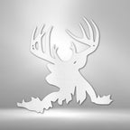 Deer Head - Steel SignCustomly Gifts