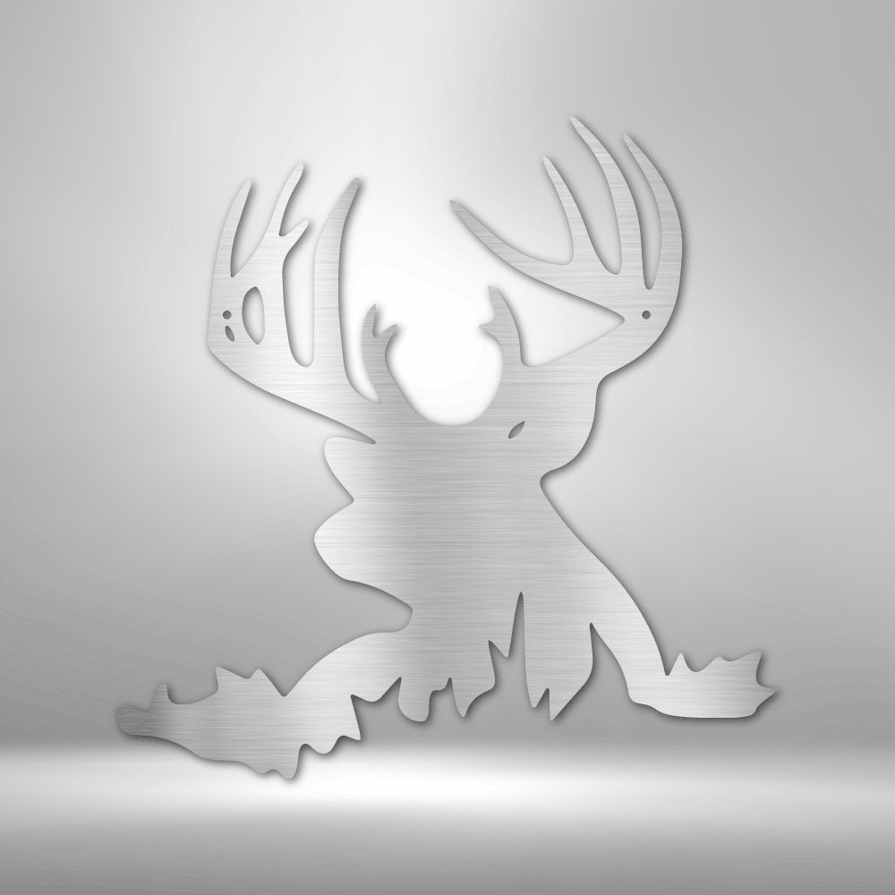 Deer Head - Steel SignCustomly Gifts