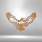 Eagle Scene Metal ArtCustomly Gifts