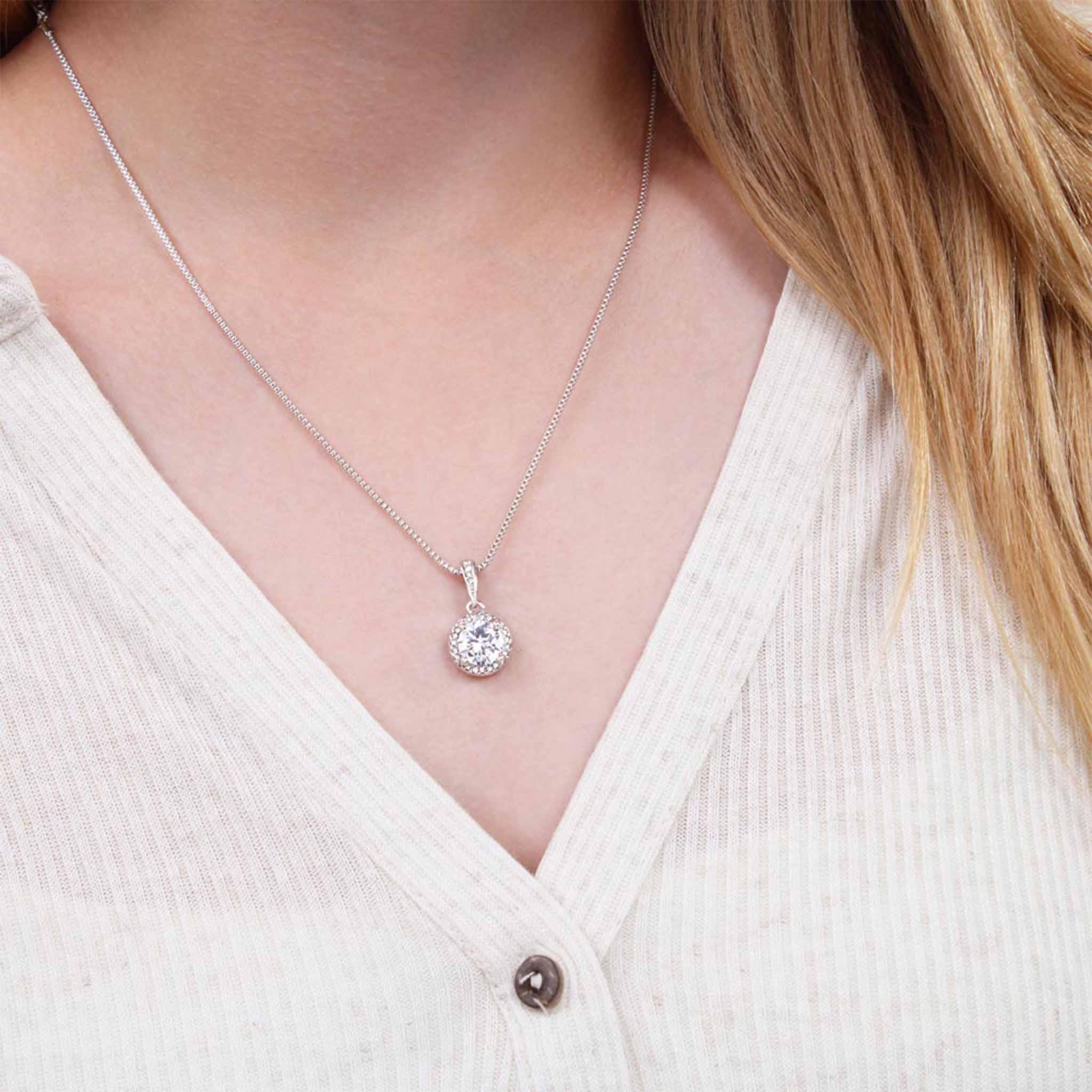 Eternal Hope Necklace Star Map v1 Personalized Insert CardCustomly Gifts