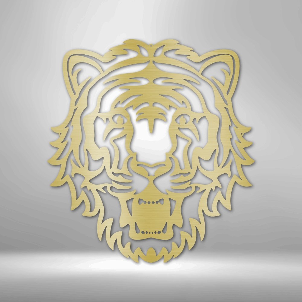 Eye of the Tiger - Metal SignCustomly Gifts