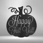 Fall Pumpkin - Steel SignCustomly Gifts