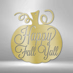 Fall Pumpkin - Steel SignCustomly Gifts