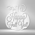 Fall Pumpkin - Steel SignCustomly Gifts