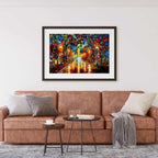 Farewell to Anger Personalized Street Signs Impressionist Style PosterCustomly Gifts