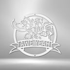 Fighting Viking Personalized Text Steel SignCustomly Gifts