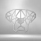 Geometric Dog - Steel SignCustomly Gifts