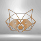 Geometric Raccoon - Steel SignCustomly Gifts