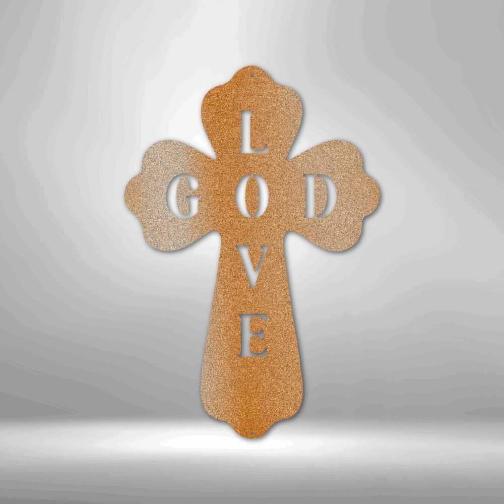 God Love - Steel SignCustomly Gifts