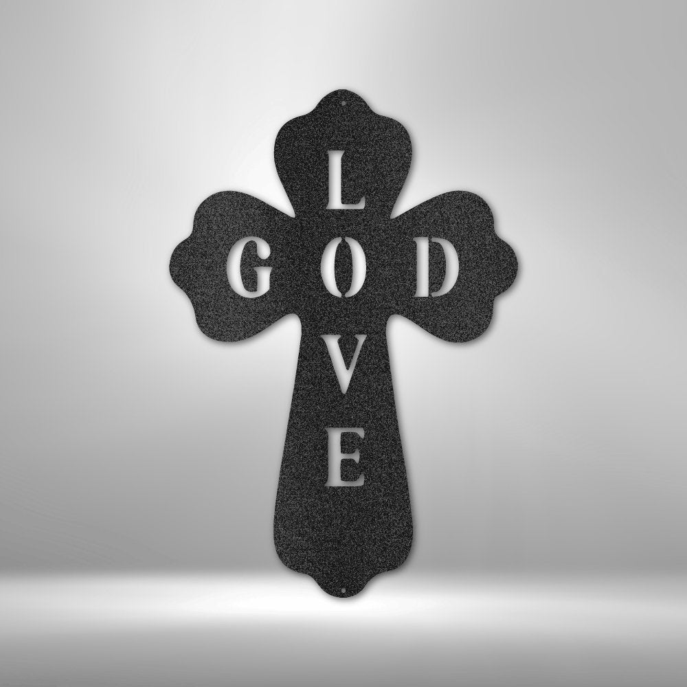 God Love - Steel SignCustomly Gifts