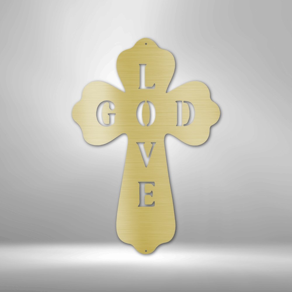 God Love - Steel SignCustomly Gifts