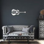 Guitar Paradise Steel Metal Sign Wall ArtCustomly Gifts