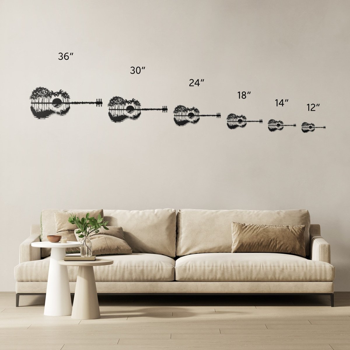 Guitar Paradise Steel Metal Sign Wall ArtCustomly Gifts