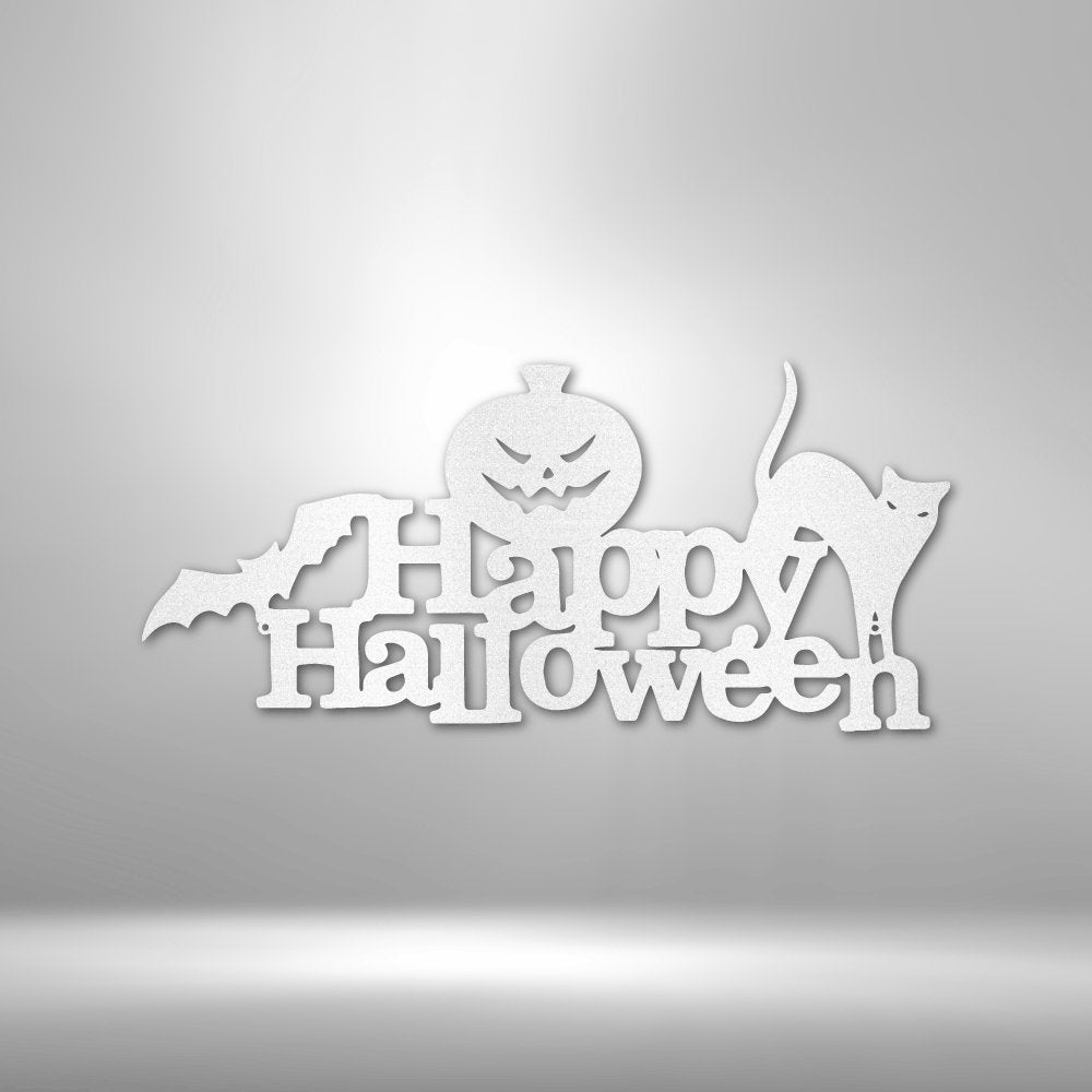 Happy Halloween - Steel SignCustomly Gifts