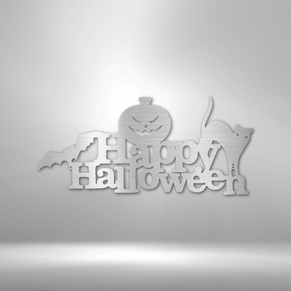 Happy Halloween - Steel SignCustomly Gifts