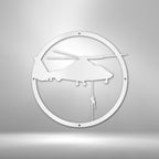 Helicopter Drop - Steel SignCustomly Gifts