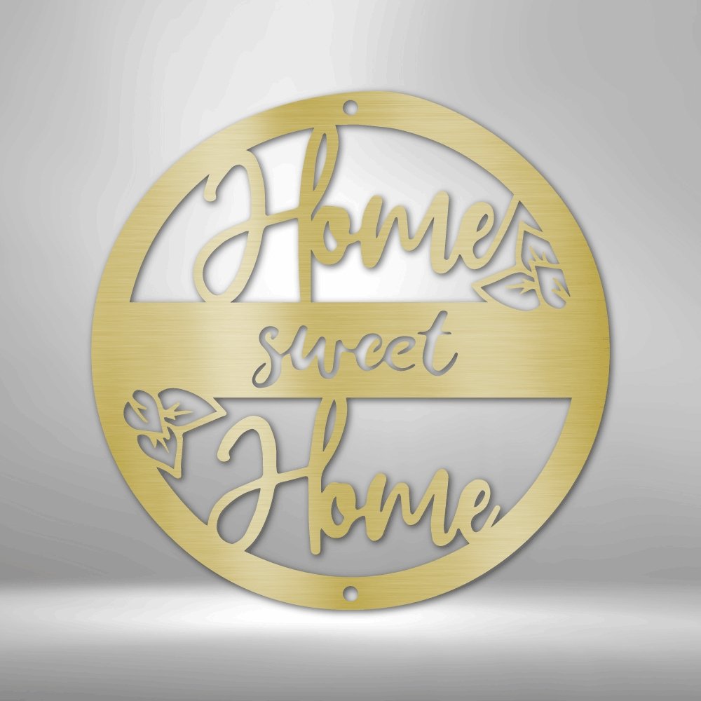 Home Sweet Home - Steel SignCustomly Gifts