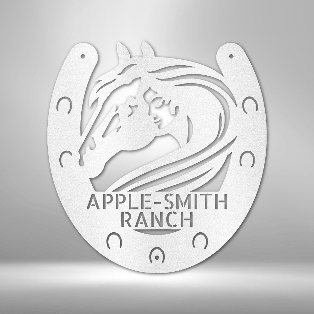Horse Owner Personalized Steel SignCustomly Gifts