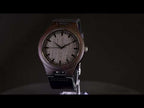 Dad First Friend Greatest Supporter Engraved Wooden Watch