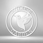 Humming Bird Personalized Name Text Steel SignCustomly Gifts