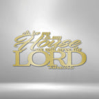 Joshua 24.15 Quote - Steel SignCustomly Gifts