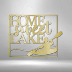 Kayaking - Steel signCustomly Gifts