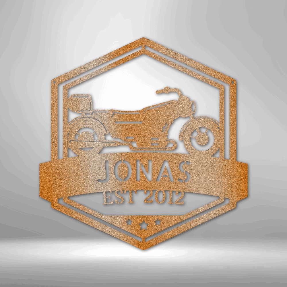 King Of The Road Personalized Name Text Steel SignCustomly Gifts