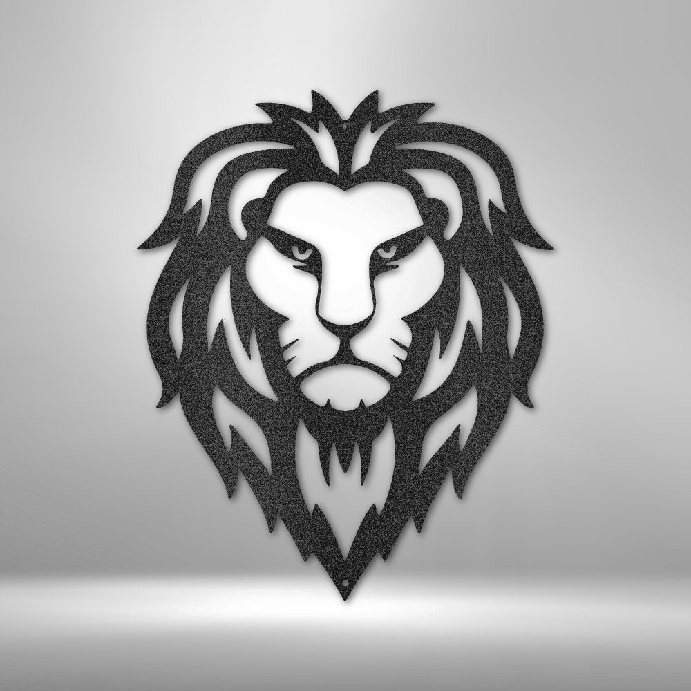 Lion Head - Steel SignCustomly Gifts