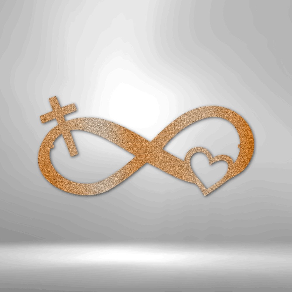 Lords Infinite Love - Steel SignCustomly Gifts