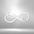 Lords Infinite Love - Steel SignCustomly Gifts