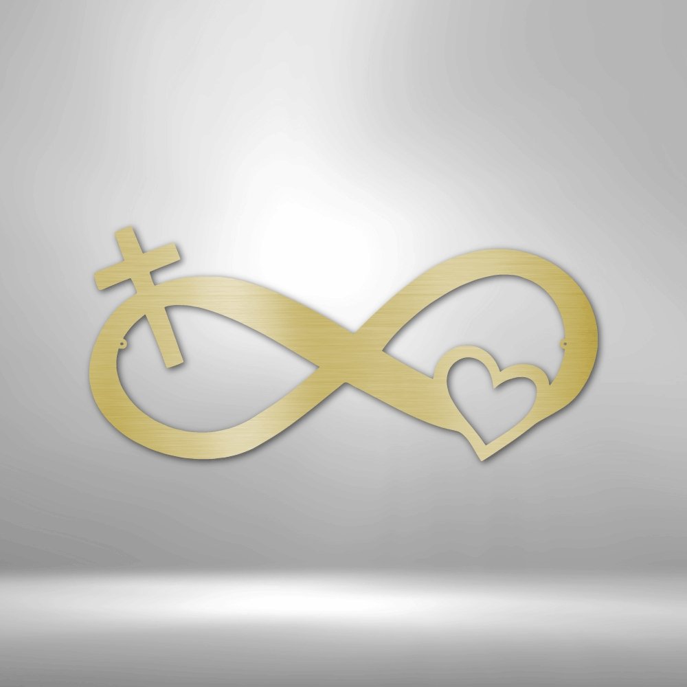 Lords Infinite Love - Steel SignCustomly Gifts