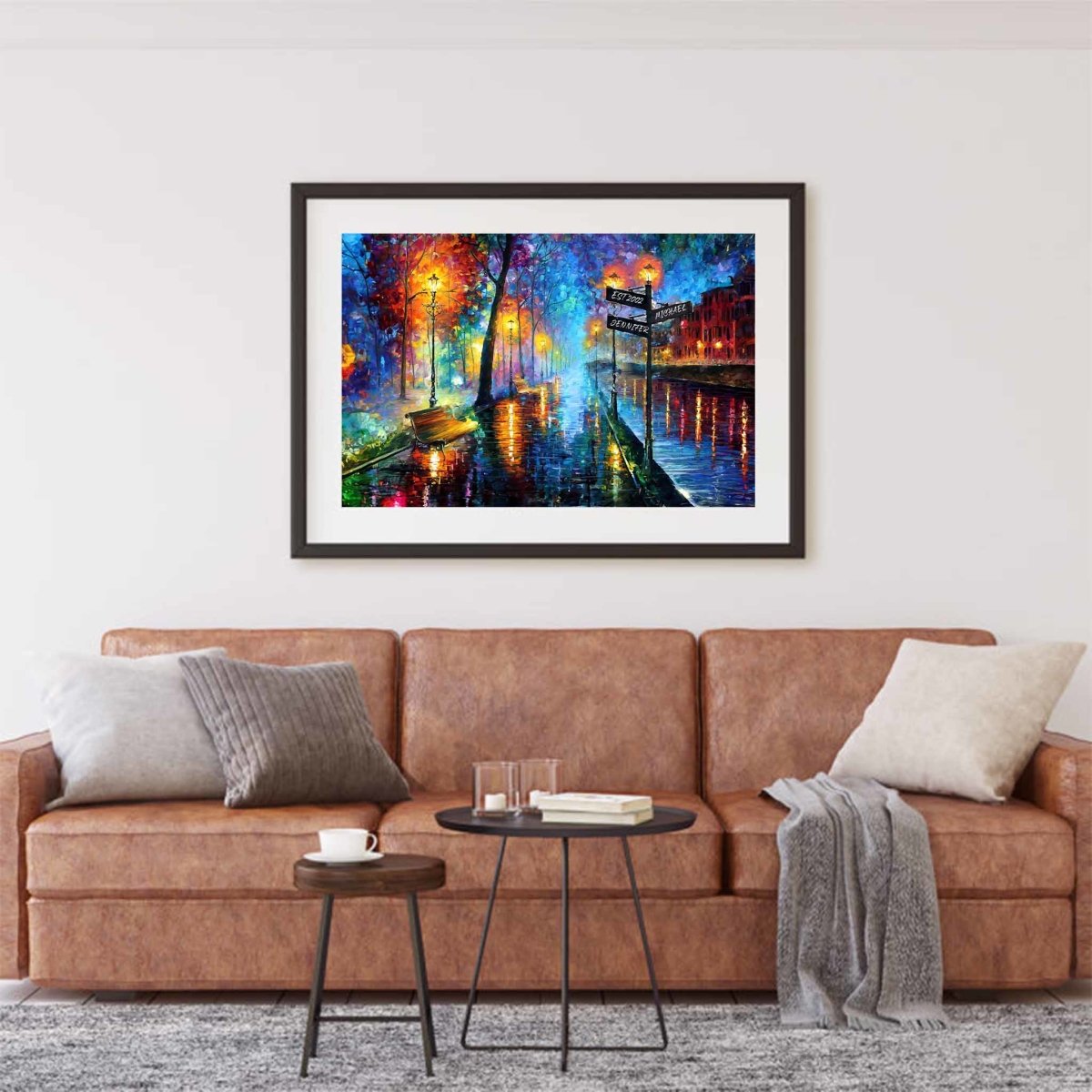 Melody of The Night Personalized Street Signs Poster – Customly Gifts