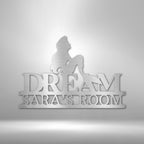 Mermaid Dreams Personalized Name Text Steel SignCustomly Gifts
