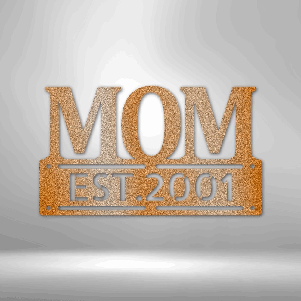 Mom Mother's Day Plaque Personalized Steel SignCustomly Gifts