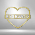 Mother's Love Personalized Name Text Steel SignCustomly Gifts