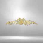 Mountain Ridge - Steel SignCustomly Gifts
