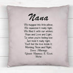 Nana We Hugged This Little Pillow Poem Personalized Throw PillowCustomly Gifts