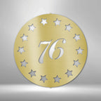 Old School 76 - Steel SignCustomly Gifts
