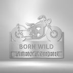 On Any Sunday Personalized Name Text Steel SignCustomly Gifts
