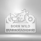 On Any Sunday Personalized Name Text Steel SignCustomly Gifts