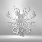 Outdoorsman Personalized Name Text Steel SignCustomly Gifts