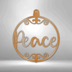 Peace Ornament - Steel SignCustomly Gifts