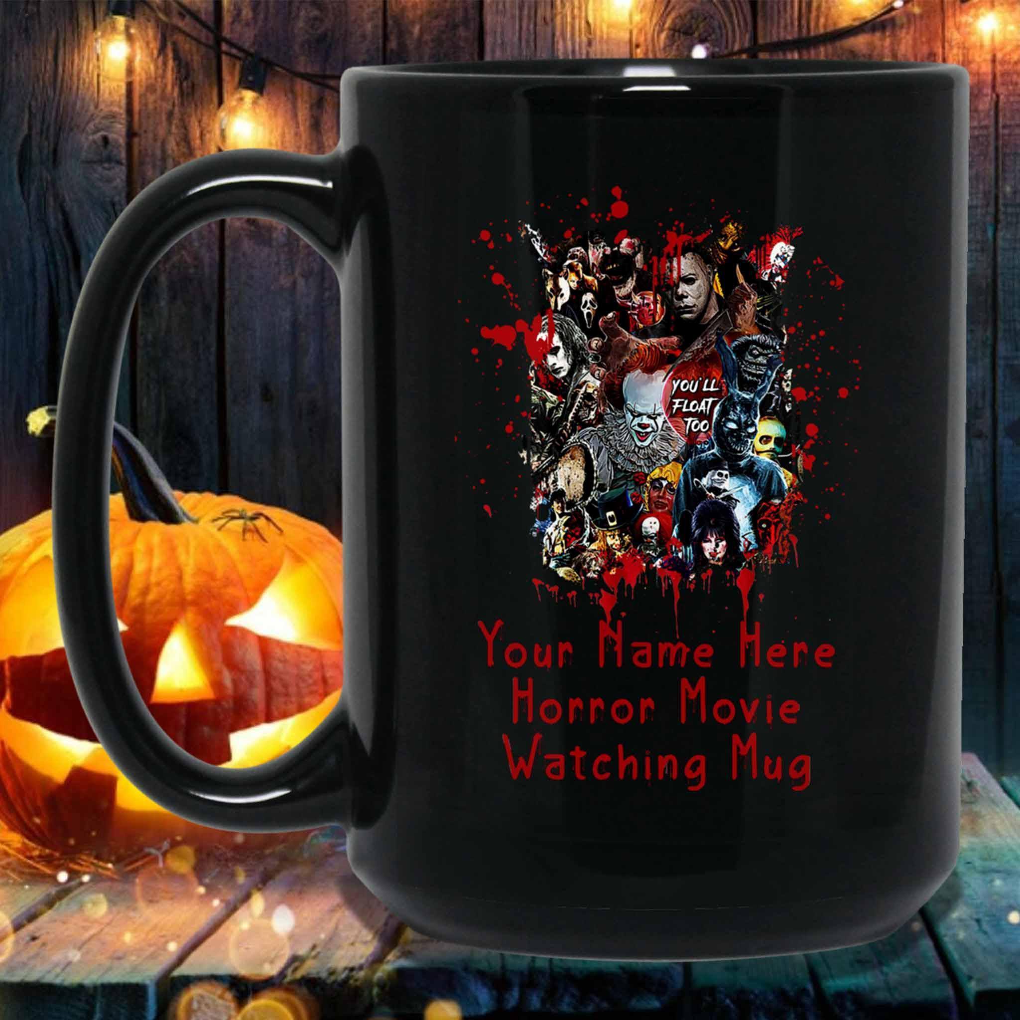 Personalized Halloween This Is My Horror Movie Watching MugCustomly Gifts