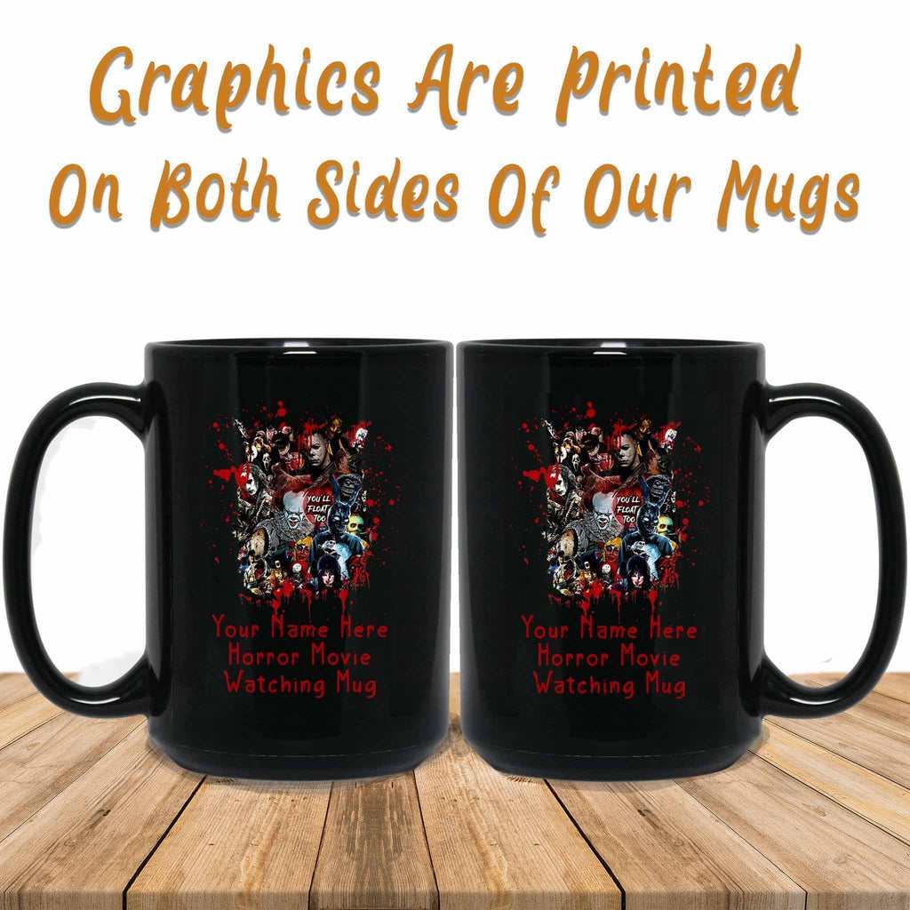 Personalized Halloween This Is My Horror Movie Watching MugCustomly Gifts